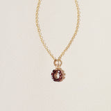 Flower Birthstone Charm