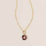 Birthstone Flower Necklace