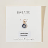 Birthstone Flower Necklace