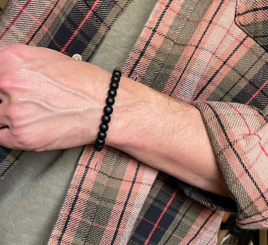 Onyx Mens Bracelet