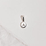 Initial Charm Recycled Sterling