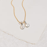 Initial Charm Recycled Sterling