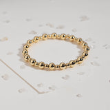 Fine Beaded Bracelet | 4 + 6mm