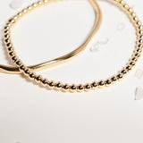 Cuff + Beaded Bracelet Set