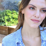 Birthstone Flower Necklace