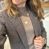 Textured Disc Necklace