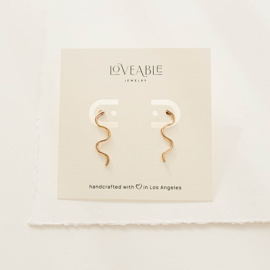 Squiggle Studs