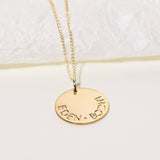 Large Luxe Personalized Necklace