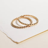 Luxe Beaded Ring