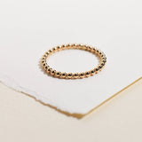 Luxe Beaded Ring