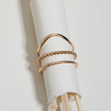 Luxe Beaded Ring