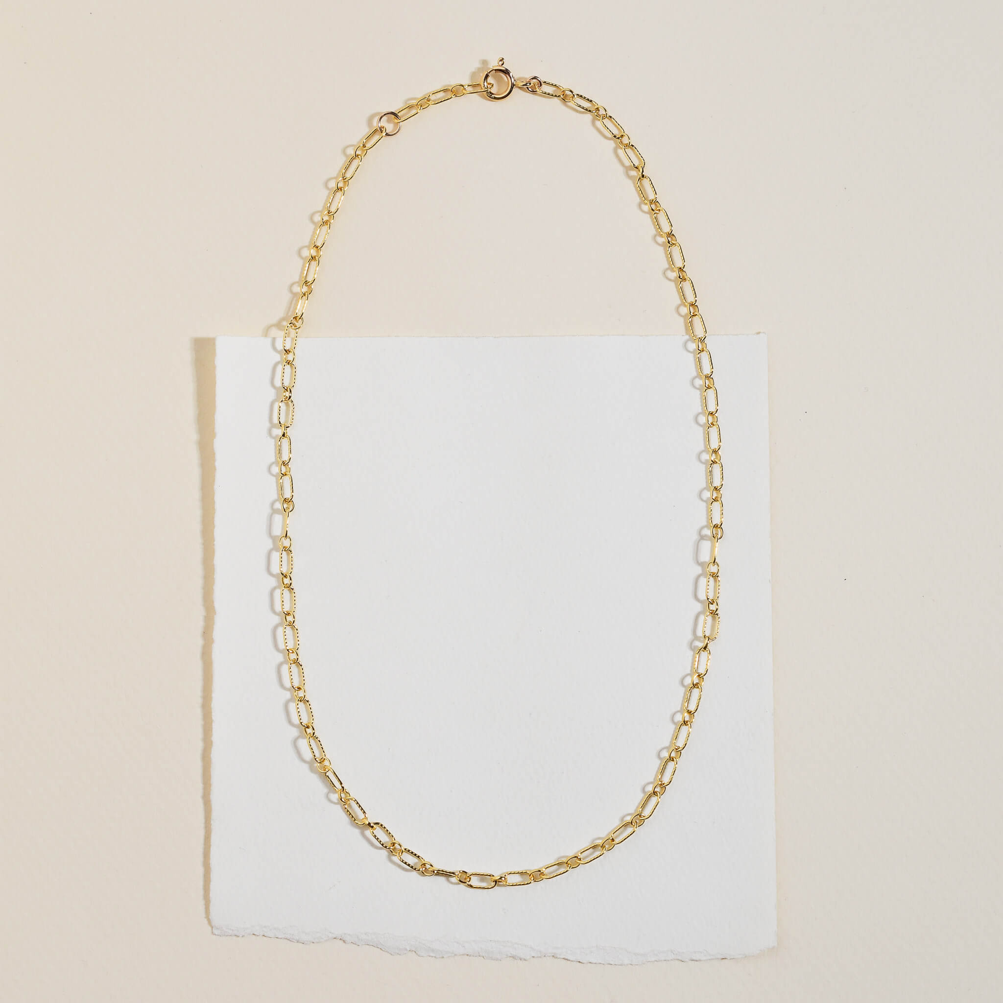 Luxe Pattern Chain