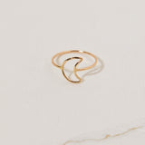 Open Moon Ring