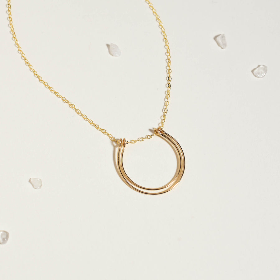 Power of Two Arc Necklace