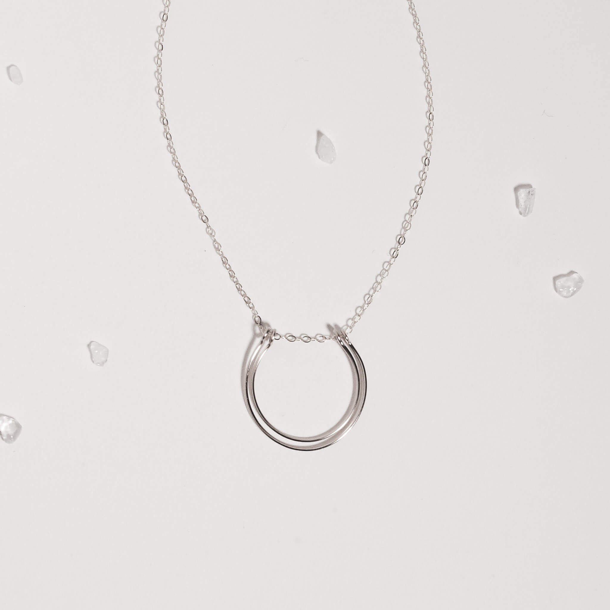 Power of Two Arc Necklace