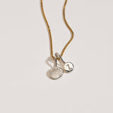 Initial Charm Recycled Sterling