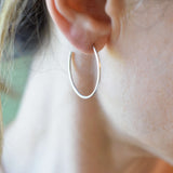 Luxe Hoop Set | Silver