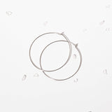 Simple Hoops Set | Silver