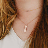 Sunshine Bar Necklace