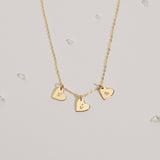 Tiny Hearts Personalized Necklace