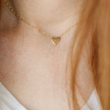 Heart Choker Necklace