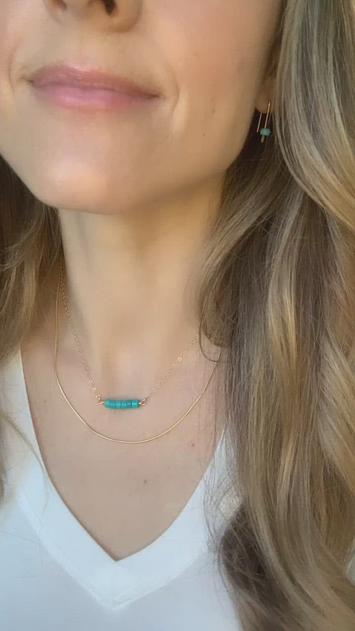 Turquoise Gem Threaders