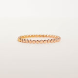 Flat Beaded Ring