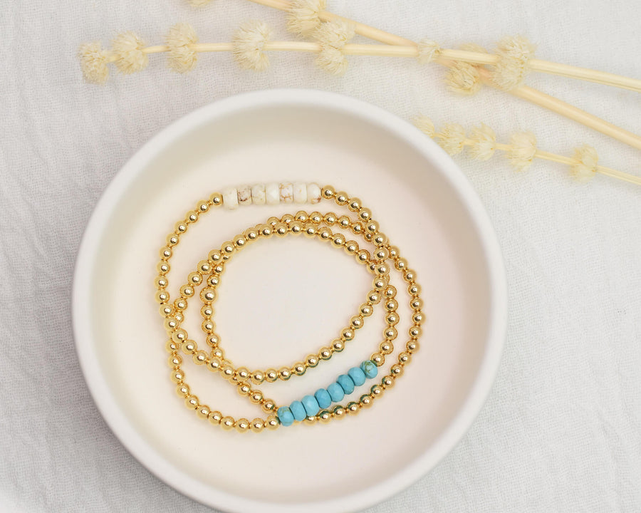 Fine Beaded Bracelet | 4mm