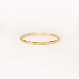 Thin Faceted Ring
