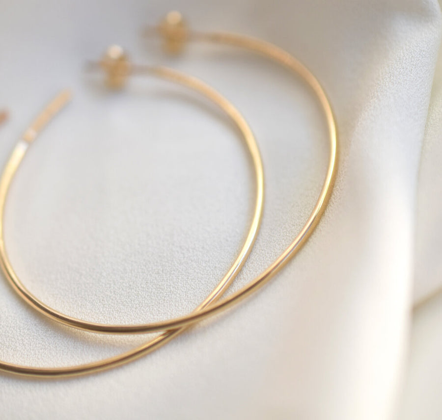 Large Luxe Hoops