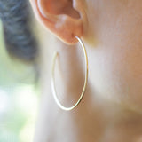 Classic Large Hoops