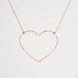 Emily Large Open Heart Necklace