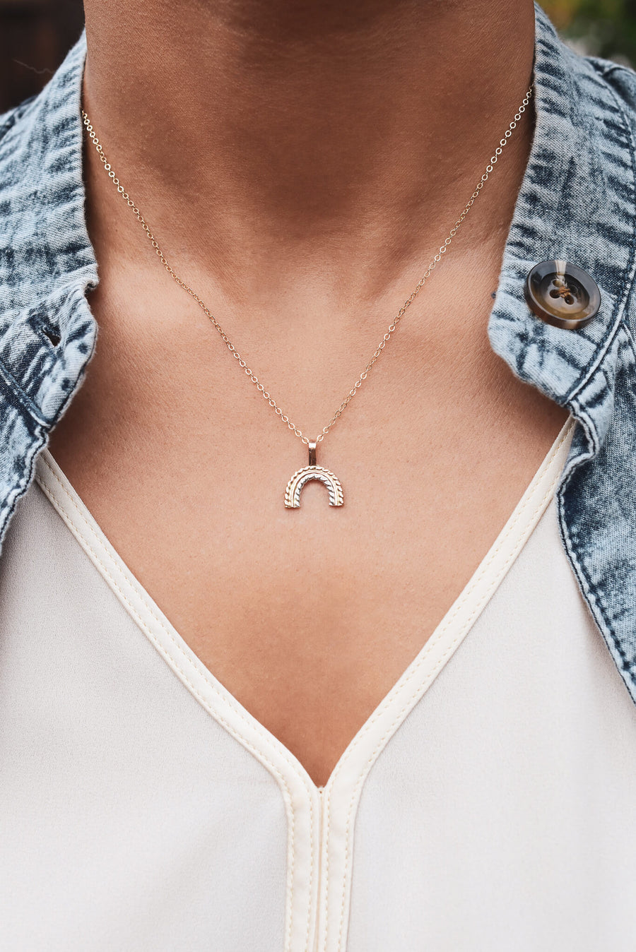 Happiness Rainbow Necklace