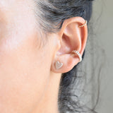 Solid Heart Studs