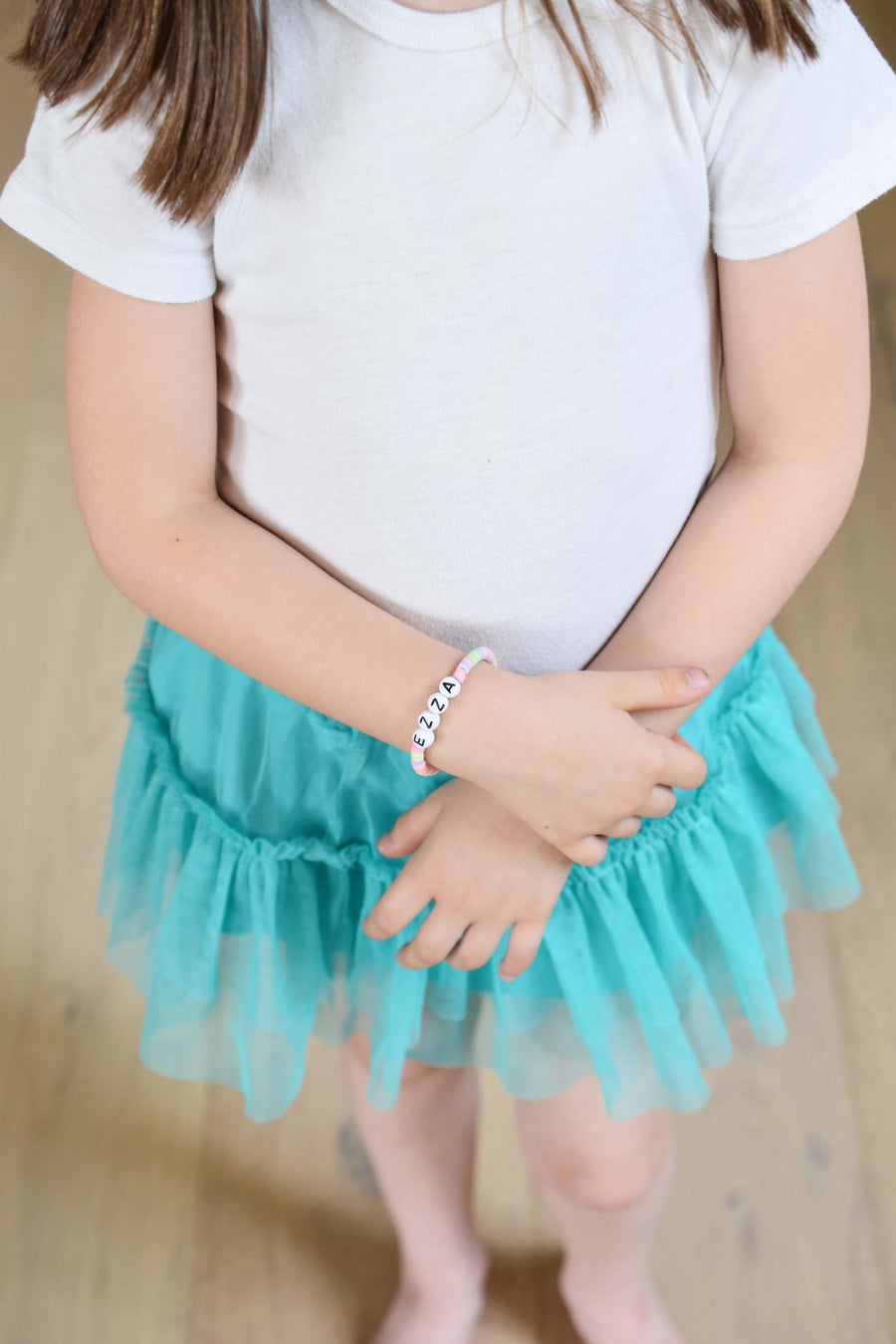 Kids Personalized Neon Bracelet