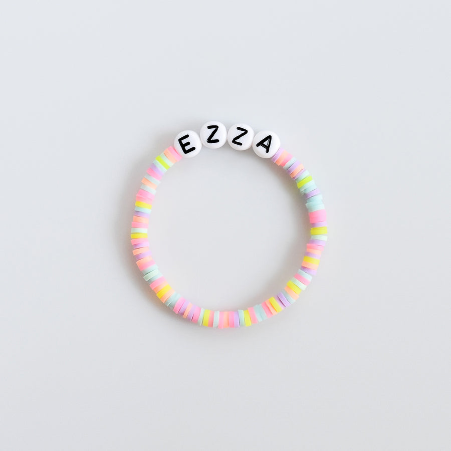 Kids Personalized Neon Bracelet