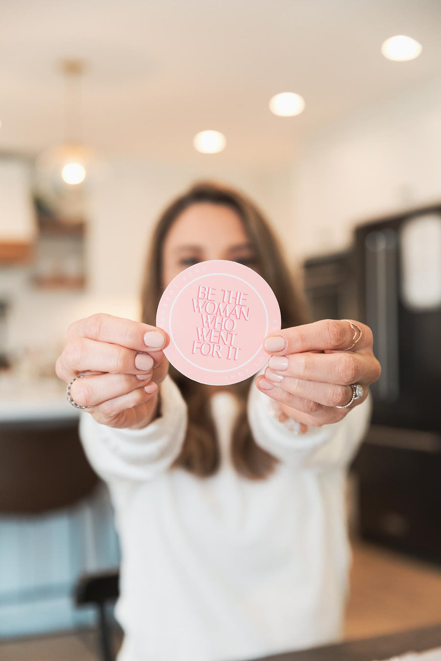 Be The Woman Who Went For It | Sticker