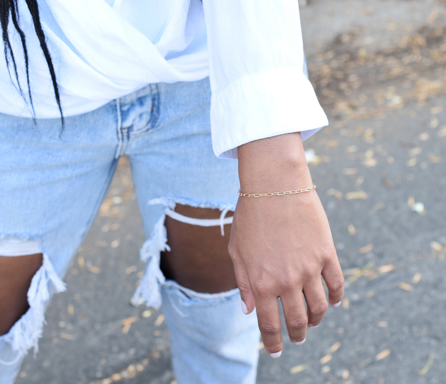 Medium Paperclip Bracelet