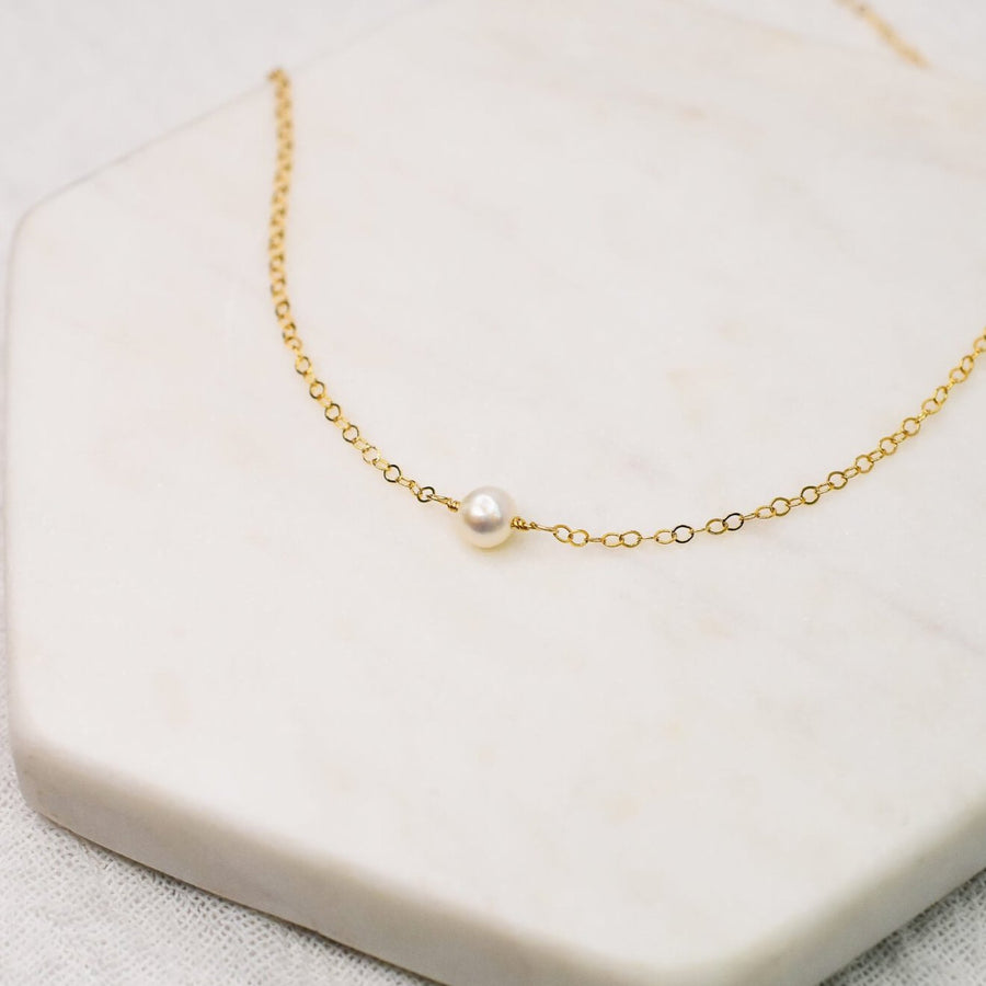 Dainty Pearl Necklace