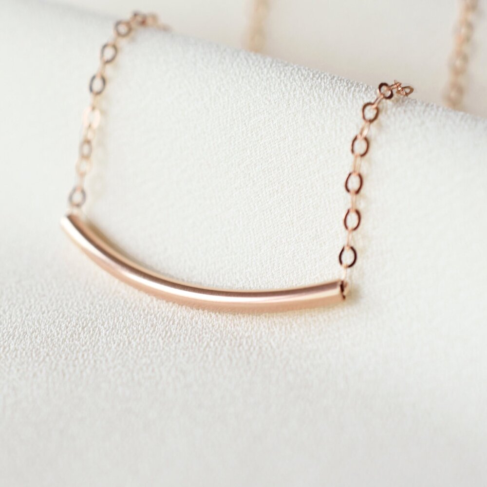 Dainty Tube Necklace