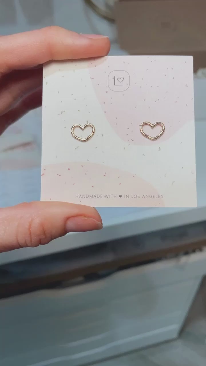 Open Heart Studs