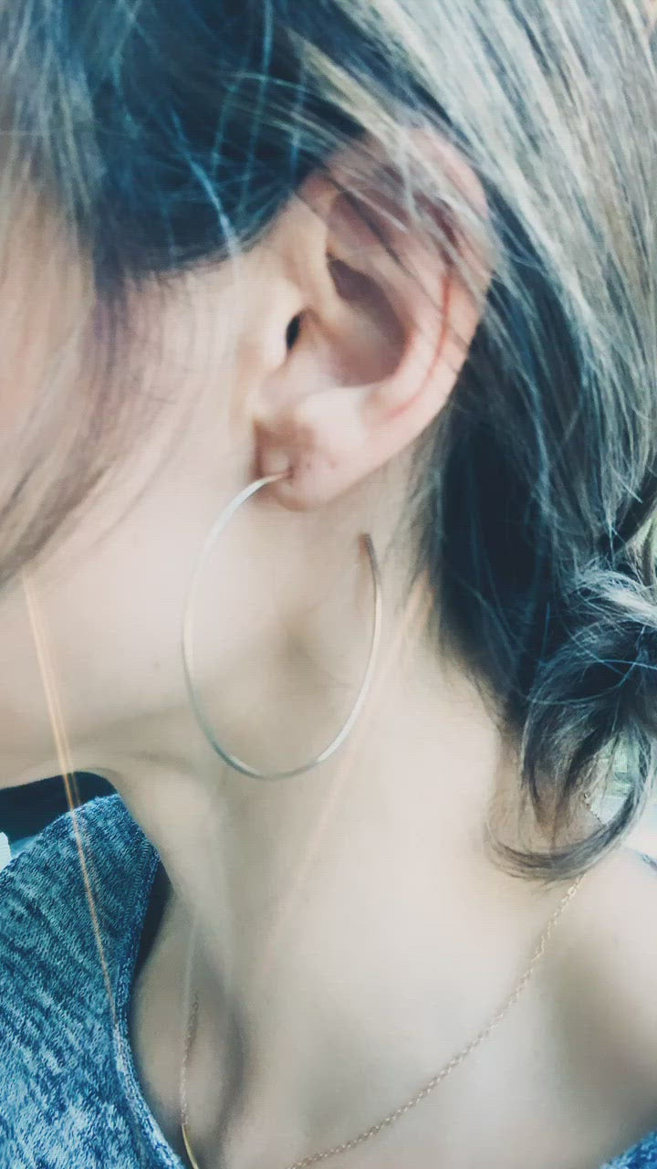 Large Luxe Hoops