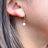 Pearl Arc Earrings