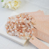 Pink Aventurine Gem Bracelet