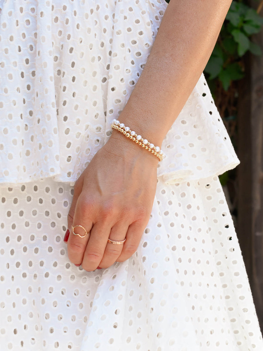 Pearl Beaded Bracelet