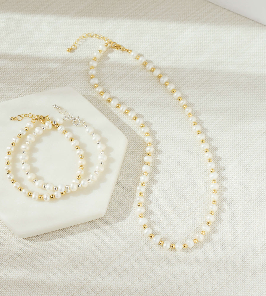 Pearl Beaded Bracelet