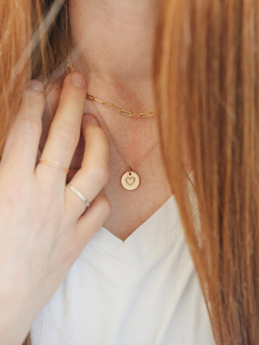 Double Heart Necklace