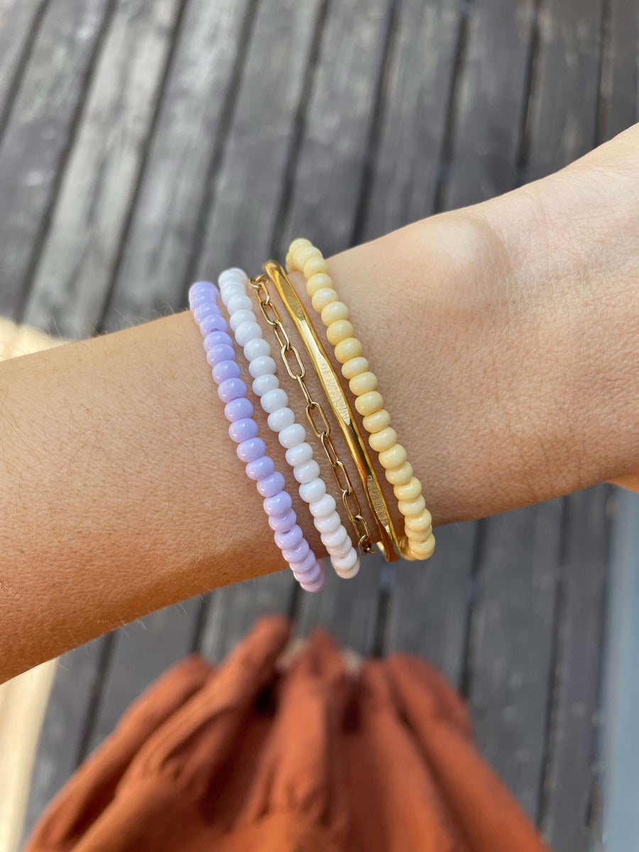 Eloise White Bracelet