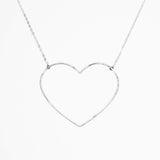 Emily Large Open Heart Necklace