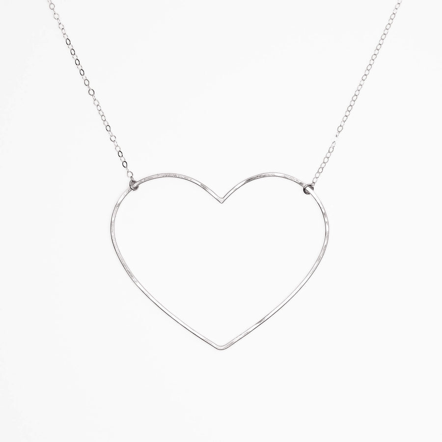 Emily Large Open Heart Necklace